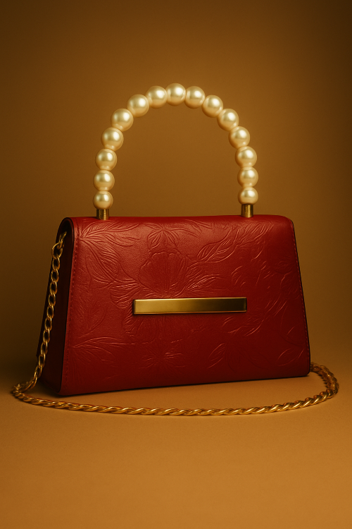 The Luxe Black Mini Shoulder Crossbody Handbag