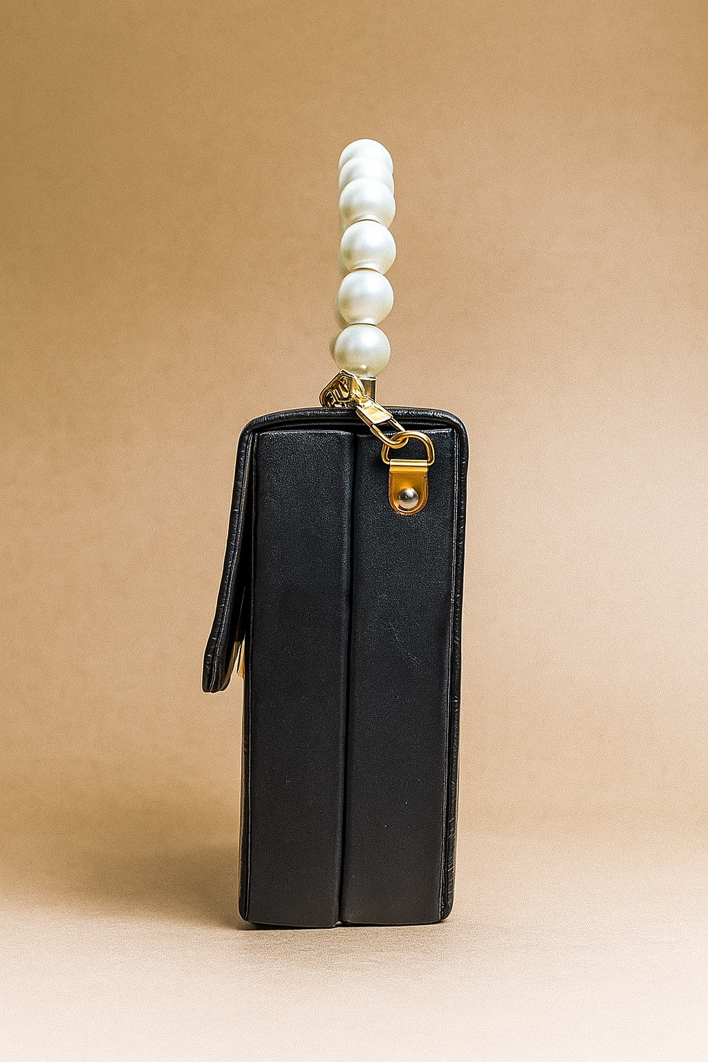 The Luxe Black Mini Shoulder Crossbody Handbag